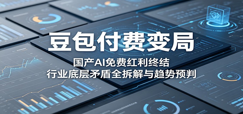 豆包付费变局：国产AI免费红利终结，行业底层矛盾全拆解与趋势预判